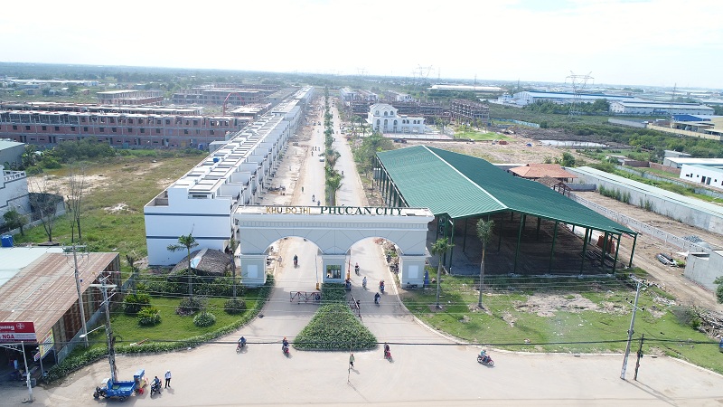 TIẾN ĐỘ DỰ ÁN PHÚC AN CITY SAU GẦN 1 NĂM XÂY DỰNG